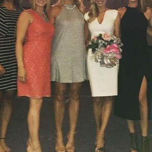 Gray & Silver Whitney Eve Mini Dress